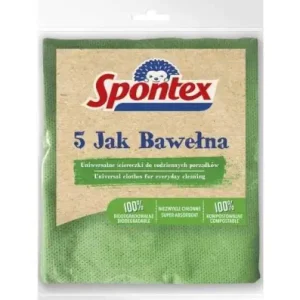 Oferta Spontex Ścierka Jak Bawełna Eco 5szt 400000008.. Lumarko
